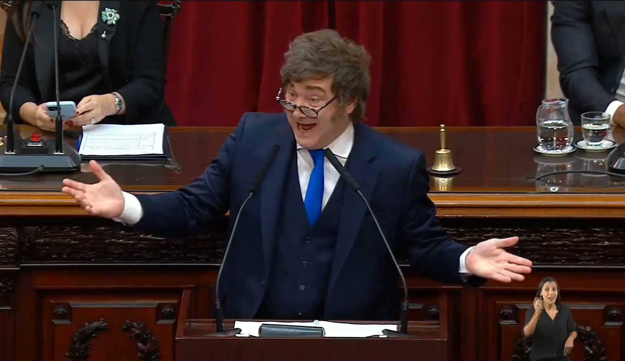 El discurso de Milei en la apertura de sesiones dejó su impacto en las ...